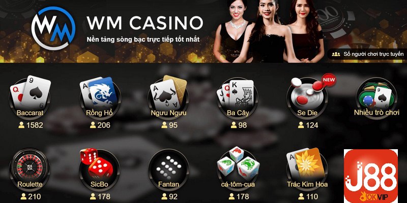 WM casino là sân chơi giải trí được yêu thích nhất