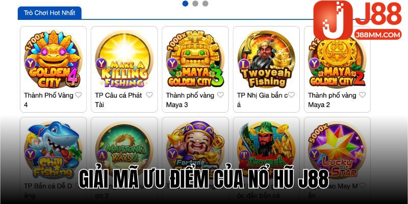 Mỗi game tại nổ hũ J88 đều đảm bảo chất lượng, tính công bằng Mỗi game tại nổ hũ J88 đều đảm bảo chất lượng, tính công bằng